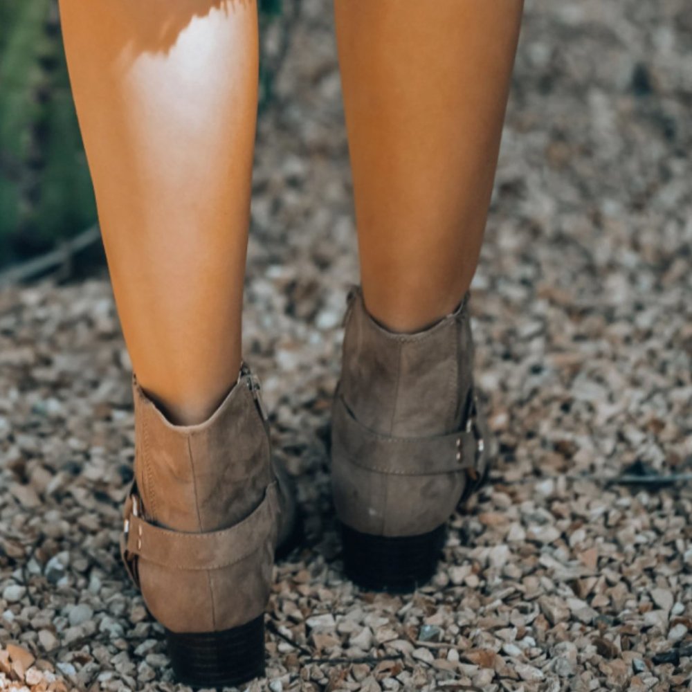 FELICITY Suede Western Boots - Picture 7 of 12
